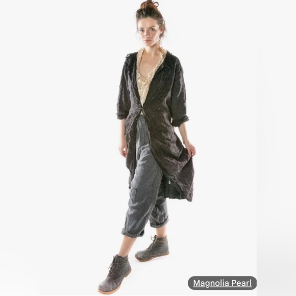 MP Linen Ramey Olivia Jacket EUC - Picture 2 of 9